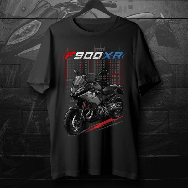 T-shirt BMW F900XR 2024 Black Storm Metallic Clothing & Apparel