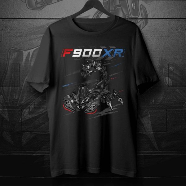 T-shirt BMW F900XR Scorpion 2024 Black Storm Metallic Merchandise & Clothing