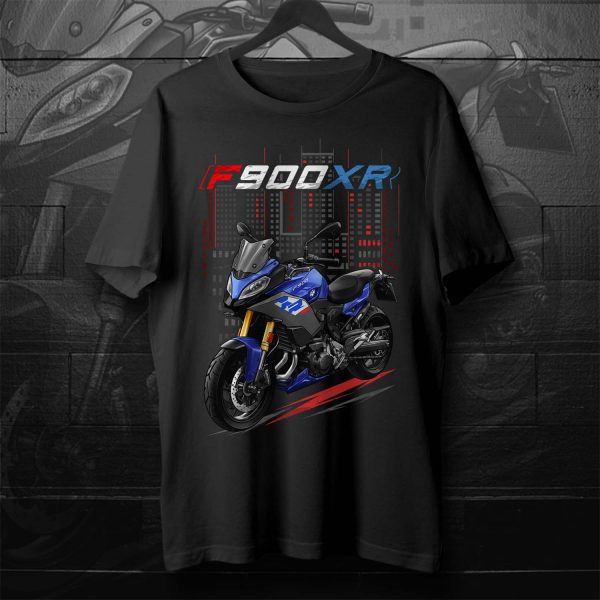 T-shirt BMW F900XR 2024 Racing Blue Metallic Clothing & Apparel