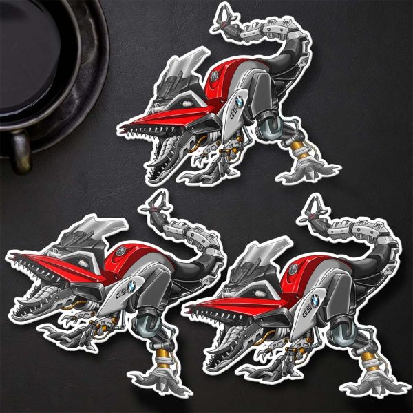 Stickers BMW R1200GS T-Rex 2013-2016 Racing Red Merchandide & Clothing