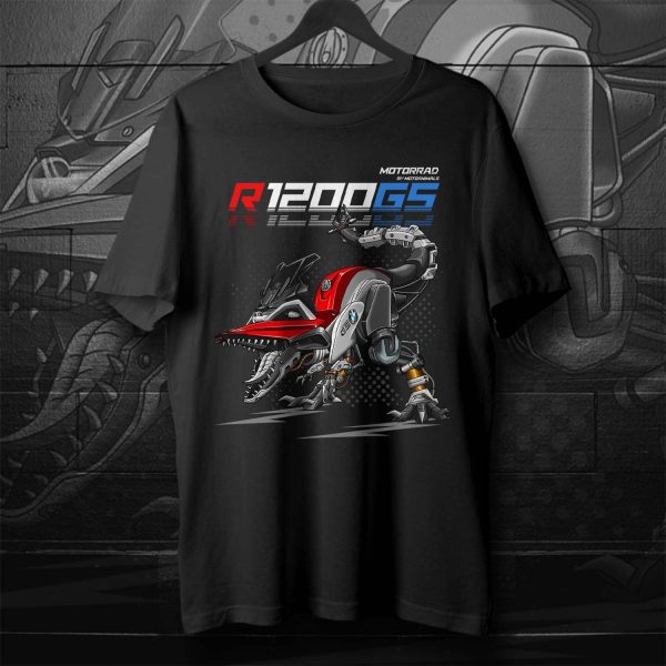 T-shirt BMW R1200GS T-Rex 2013-2016 Racing Red Merchandise & Clothing