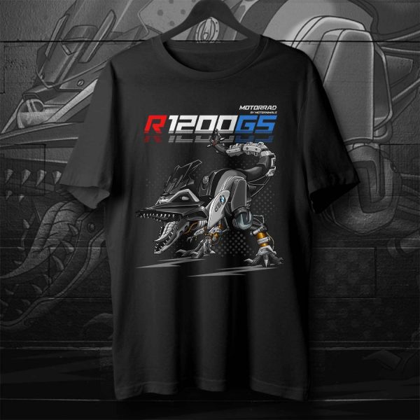 T-shirt BMW R1200GS T-Rex 2015 Black Storm Metallic Merchandise & Clothing