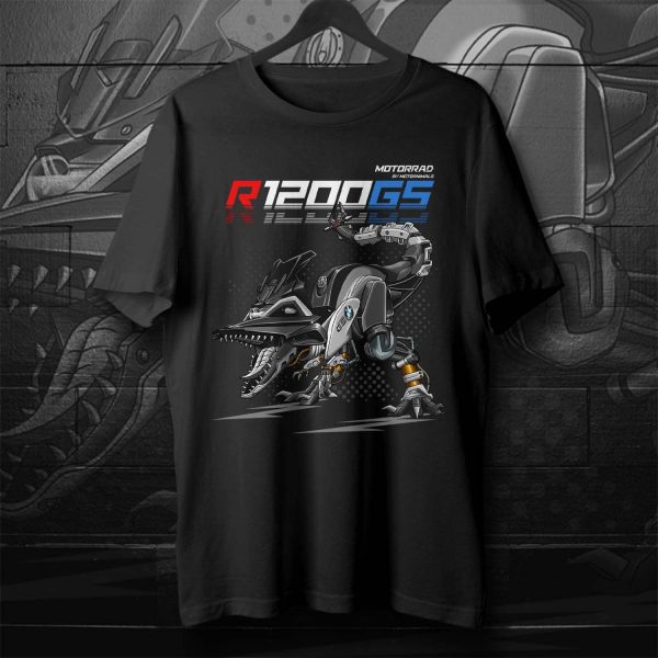 T-shirt BMW R1200GS T-Rex 2016 Triple Black Merchandise & Clothing