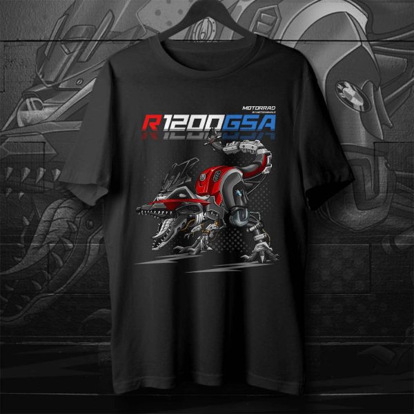 T-shirt BMW R1200GS Adventure T-Rex 2016-2017 Racing Red Clothing & Merchandise