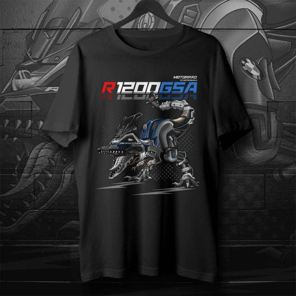T-shirt BMW R1200GS Adventure T-Rex 2016 Ocean Blue Metallic Matt Clothing & Merchandise
