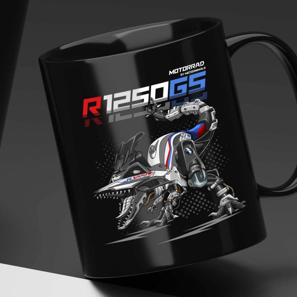 Black Mug BMW R1250GS T-Rex 2021-2023 Rally Merchandise & Clothing