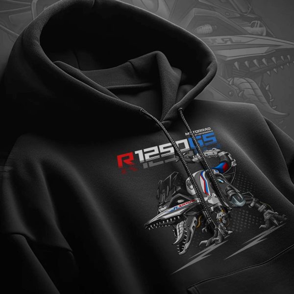 Hoodie BMW R1250GS T-Rex 2021-2023 Rally Merchandise & Clothing Motorcycle Apparel