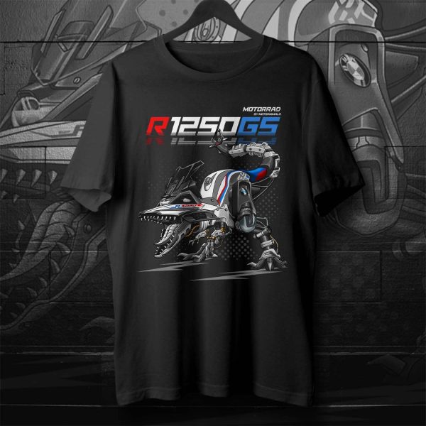 T-shirt BMW R1250GS T-Rex 2021-2023 Rally Merchandise & Clothing Motorcycle Apparel