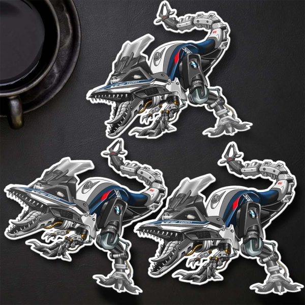 Stickers BMW R1250GS T-Rex 2023 Gravity Blue Merchandise & Clothing Motorcycle Apparel