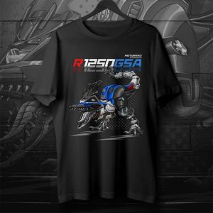 T-shirt BMW R1250GS Adventure T-Rex 2024 Adventure Racing Blue Merchandise & Clothing