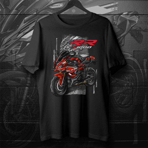 T-shirt BMW S 1000 RR 2023 Passion Red Merchandise & Clothing