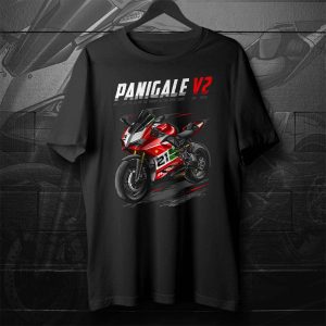 Ducati Panigale V2 T-shirt Bayliss Merchandise & Clothing Motorcycle Apparel