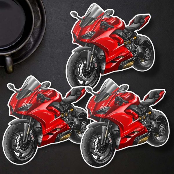 Ducati Panigale V2 Stickers Ducati Red Merchandise & Clothing Motorcycle Apparel