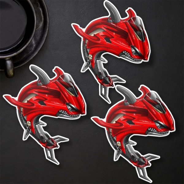 Stickers Ducati Panigale V4 Shark 2018-2019 Red Merchandise & Clothing Motorcycle Apparel