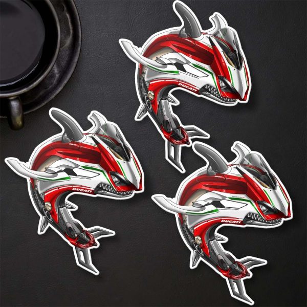 Stickers Ducati Panigale V4 Shark 2018-2019 Speciale Merchandise & Clothing Motorcycle Apparel