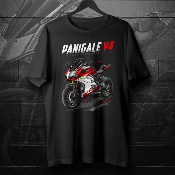 Ducati Panigale V4 T-shirt 2018-2019 Speciale Merchandise & Clothing Motorcycle Apparel