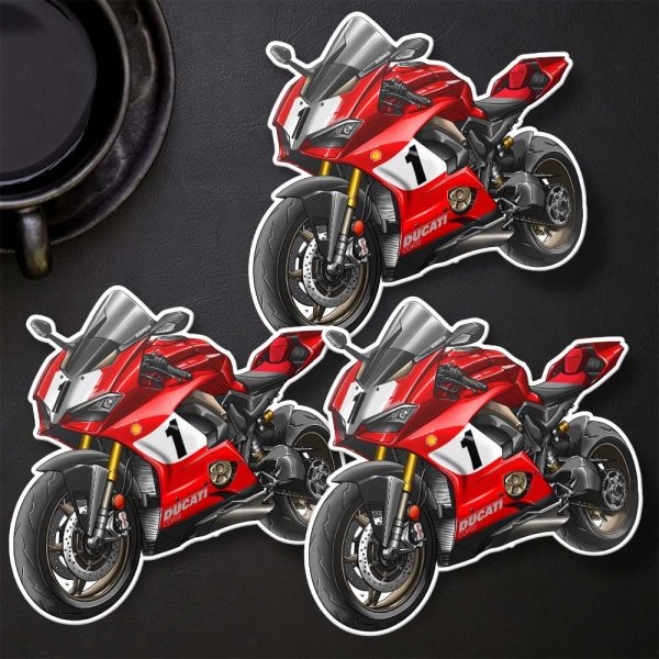 Ducati Panigale V4 Stickers 2019-2020 Anniversario 916 Merchandise & Clothing Motorcycle Apparel