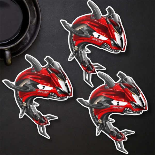 Stickers Ducati Panigale V4 Shark 2019-2020 Anniversario 916 Merchandise & Clothing Motorcycle Apparel