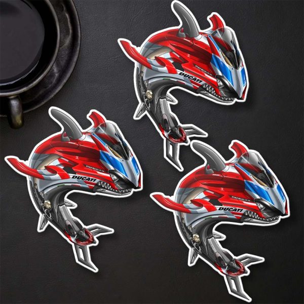 Stickers Ducati Panigale V4 Shark 2019-2020 Corese Merchandise & Clothing Motorcycle Apparel