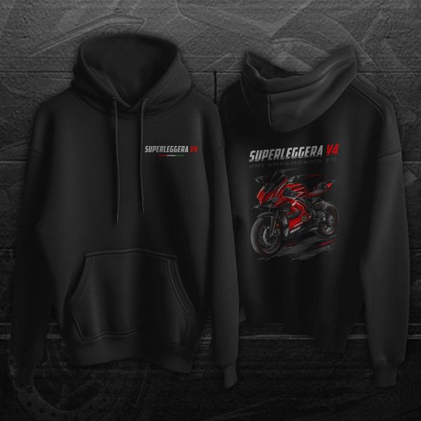 Ducati Superleggera V4 Hoodie Clothing Merchandise