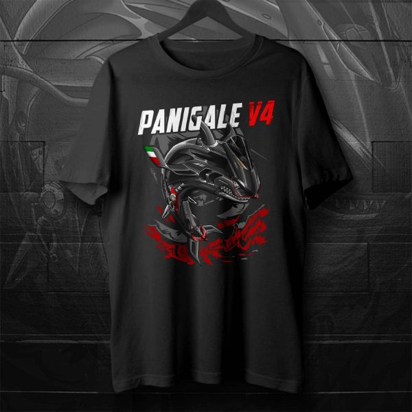 T-shirt Ducati Panigale V4 Shark 2022-2023 SP2 Merchandise & Clothing Motorcycle Apparel