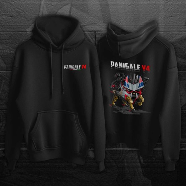 Hoodie Ducati Panigale V4 Bull 2019-2020 Corese Merchandise & Clothing Motorcycle Apparel