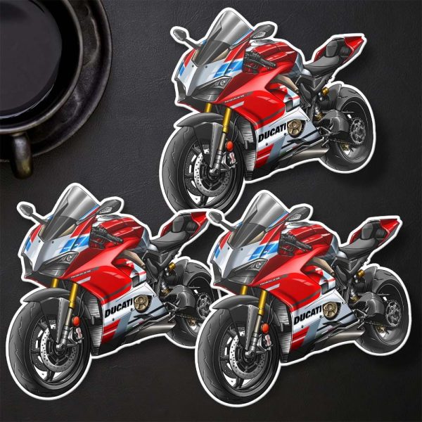 Ducati Panigale V4 Stickers 2019-2020 Corese Merchandise & Clothing Motorcycle Apparel
