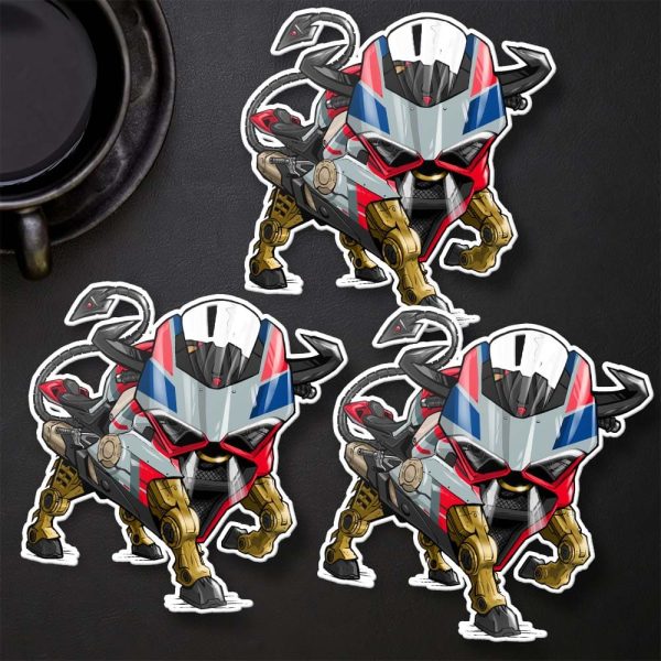 Stickers Ducati Panigale V4 Bull 2019-2020 Corese Merchandise & Clothing Motorcycle Apparel