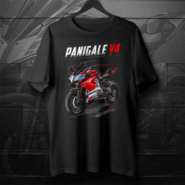 Ducati Panigale V4 T-shirt 2019-2020 Corese Merchandise & Clothing Motorcycle Apparel