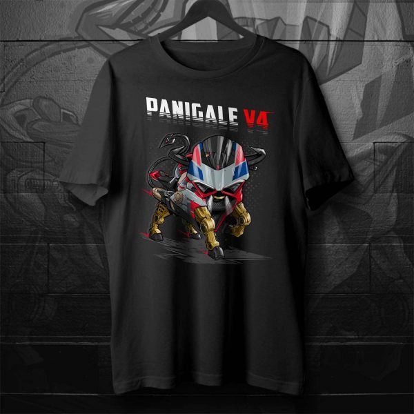 T-shirt Ducati Panigale V4 Bull 2019-2020 Corese Merchandise & Clothing Motorcycle Apparel