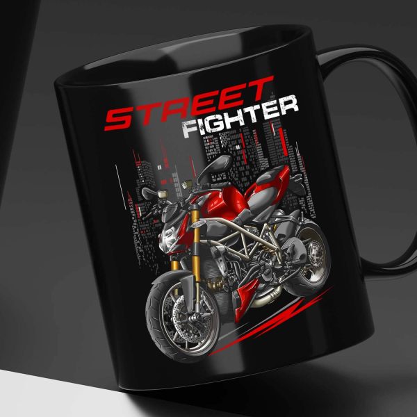 Ducati Streetfighter 1098 Mug 2009-2010 S Red Merchandise & Clothing Motorcycle Apparel