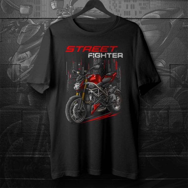 Ducati Streetfighter 1098 T-shirt 2009-2010 S Red Merchandise & Clothing Motorcycle Apparel