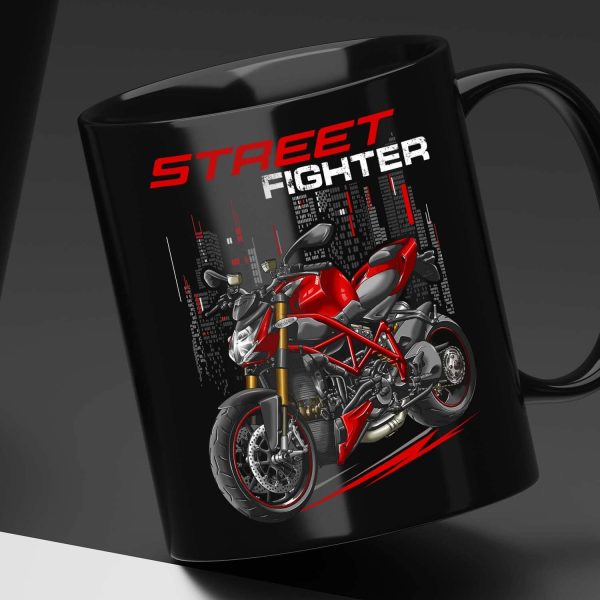 Ducati Streetfighter 1098 Mug 2011-2013 S Red Merchandise & Clothing Motorcycle Apparel