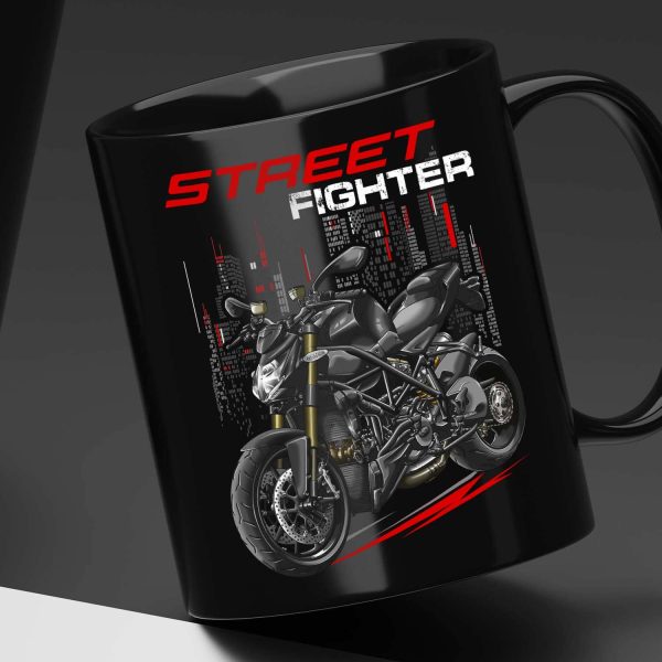 Ducati Streetfighter 848 Mug Dark Stealth Merchandise & Clothing Motorcycle Apparel