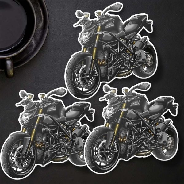 Ducati Streetfighter 848 Stickers Dark Stealth Merchandise & Clothing Motorcycle Apparel