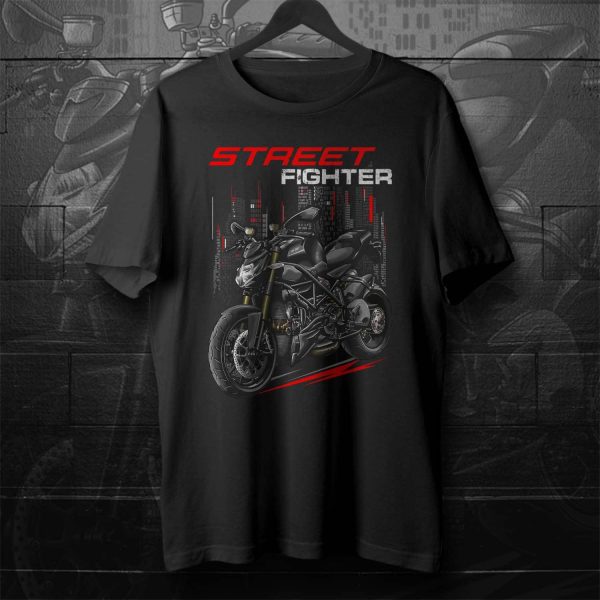 Ducati Streetfighter 848 T-shirt Dark Stealth Merchandise & Clothing Motorcycle Apparel
