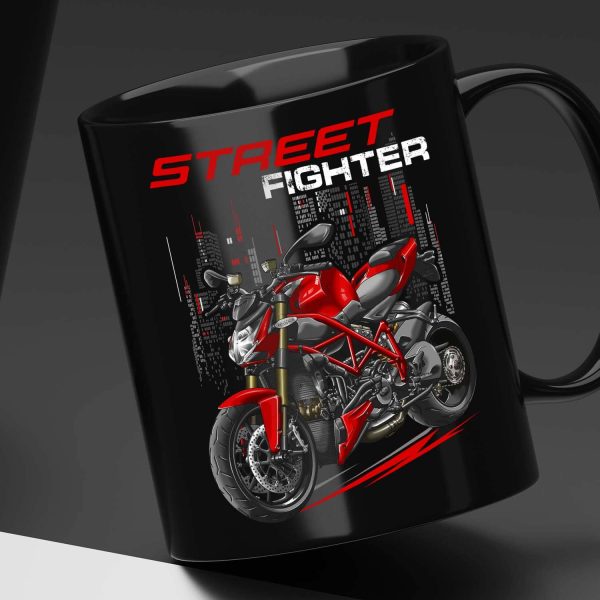 Ducati Streetfighter 848 Mug Ducati Red Merchandise & Clothing Motorcycle Apparel