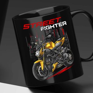 Ducati Streetfighter 848 Mug Fighter Yellow Merchandise & Clothing Motorcycle Apparel