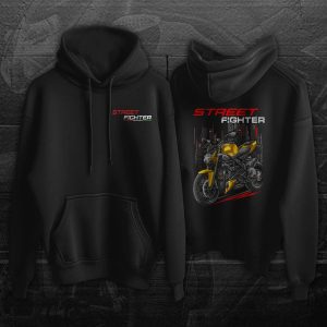 Ducati Streetfighter 848 Hoodie Fighter Yellow Merchandise & Clothing Motorcycle Apparel
