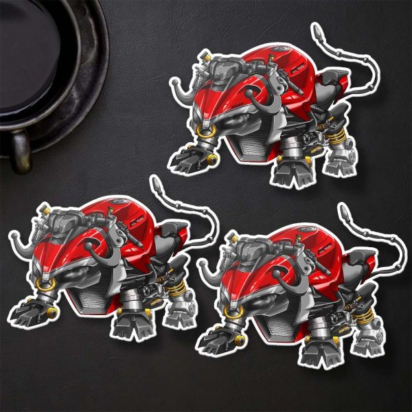Stickers Ducati Streetfighter V2 Bull 2022-2023 Ducati Red Merchandise & Clothing Motorcycle Apparel