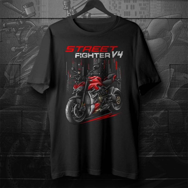 Ducati Streetfighter V4 T-shirt 2020-2022 Ducati Merchandise & Clothing Motorcycle Apparel