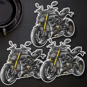 Ducati Streetfighter V4 Stickers 2021-2022 S Dark Stealth Merchandise & Clothing Motorcycle Apparel
