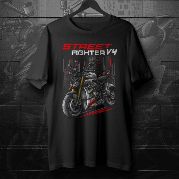 Ducati Streetfighter V4 T-shirt SP2 2023 Winter Test Merchandise & Clothing Motorcycle Apparel
