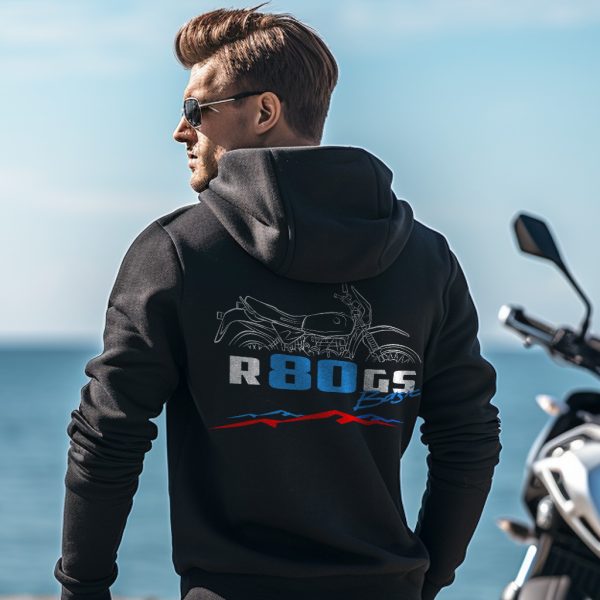 BMW R80GS Basic Hoodie Merchandise & Clothing