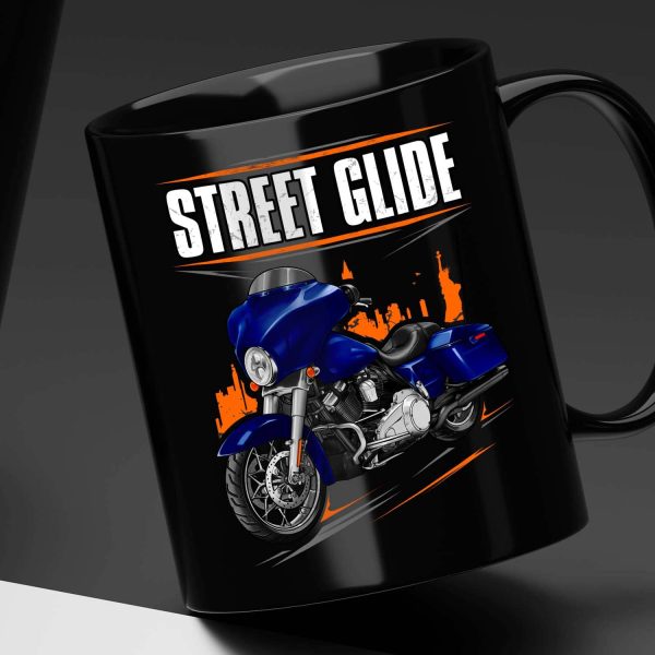 Harley-Davidson Street Glide Mug 2006 Deep Cobalt Clothing & Merchandise