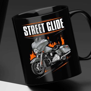 Harley-Davidson Street Glide Mug 2007-2009 Pewter Denim Clothing & Merchandise