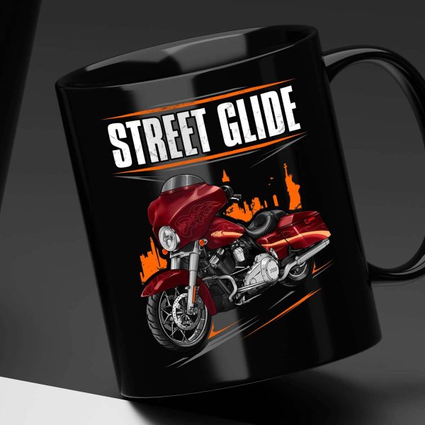 Harley-Davidson Street Glide CVO Mug 2010 Spiced Rum & Gold Leaf Graphics Merchandise & Clothing