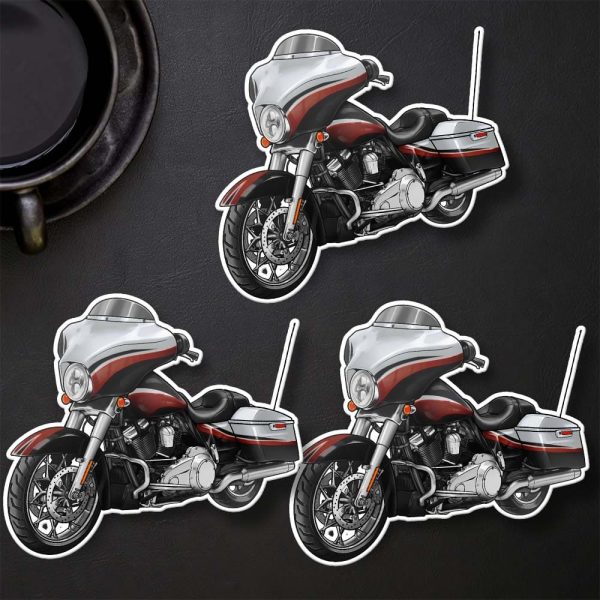 Harley-Davidson Street Glide CVO Stickers 2011 Autumn Haze & Antique Gunstock Merchandise & Clothing