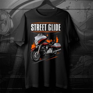 Harley-Davidson Street Glide CVO T-shirt 2011 Autumn Haze & Antique Gunstock Graphics Merchandise & Clothing