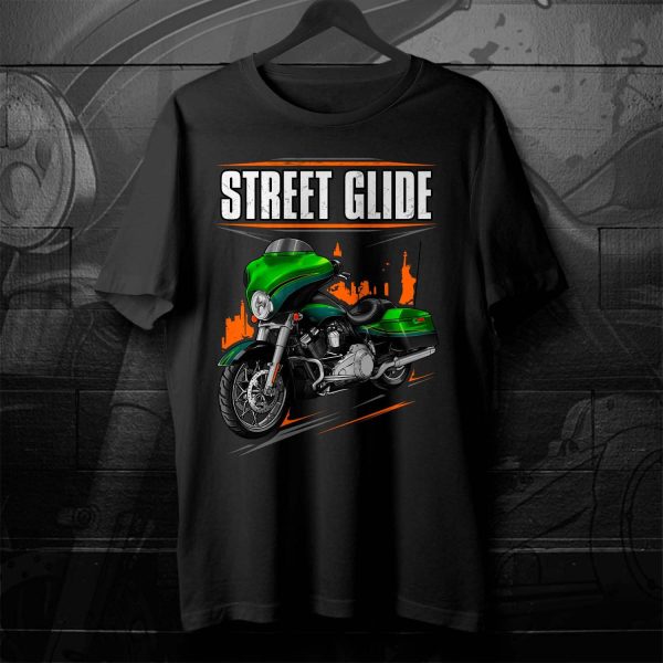 Harley-Davidson Street Glide CVO T-shirt 2011 Kryptonite & Black Diamond Merchandise & Clothing